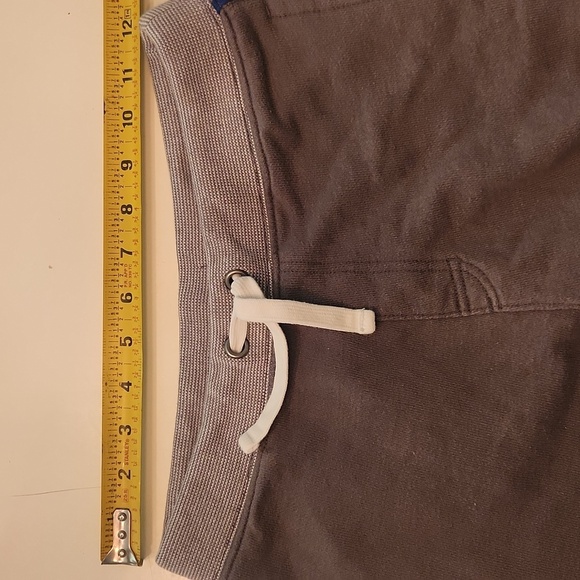 Gynboree Elastic Waist Pants Gray Blue Large 10 12 - Picture 7 of 8
